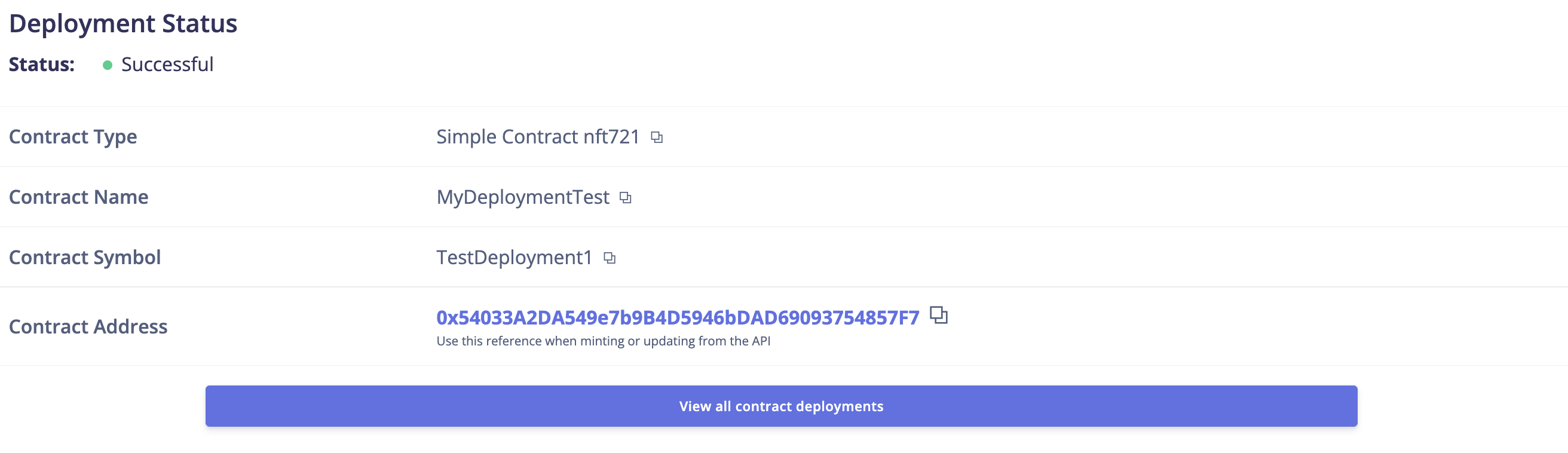 Deploy a Smart Contract from the Verbwire Dashboard